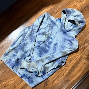 GAP Blue tie dye Men's Hoodie XXL